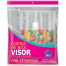 Cortina P.box Plast-leo Un Estampada
