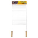 Grelha Simples Aco Mor Un 86x38cm