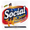 Papel Toalha Social Clean 2 Rolos