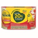 Composto Lacteo Ninho 1,6kg Fases1+ 20%desc
