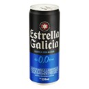 Cerveja Estrella Galicia 330ml 0,0 Alcool