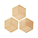 Conj.3 Descansos P/panela Un Mostarda