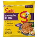 Lombo Suino Sadia 800g Fat.s/osso.cong
