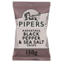 Salgadinho Chips Pipers Crisp 150g Pimen.preta Sal