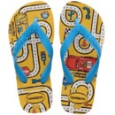 Sandalia Kids Cars Havaianas Amarelo P.27/28