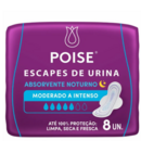 Abs.noturno Poise 8un Seca C/abas