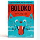 Choc. Zero Acucar Deli Deli 70g Ao Leite