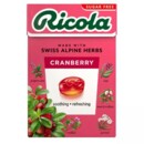 Bala Suica Ricola 27,5g Cranberry