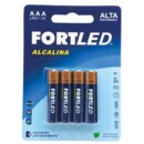 Pilha Alcalina Fortled 4un Aaa