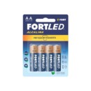 Pilha Alcalina Fortled 4un Aa