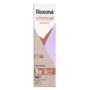 Desod.aerossol Clinic.rexona 150ml Clin.fe.ex.dr.