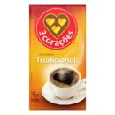 Cafe 3 Coracoes 500g Vacuo Trad.