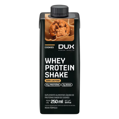 Whey Protein Shake Dux 250ml Cookies
