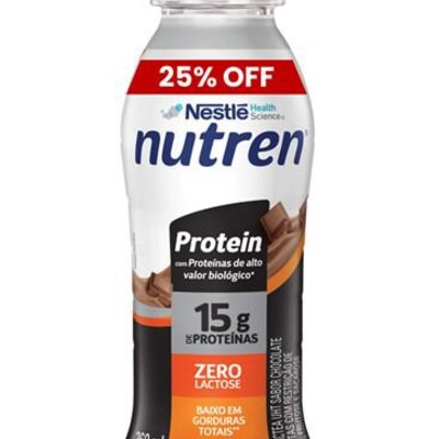 Bebida Lact.nutren 260ml 15g 25%off Z.lac.chocolat