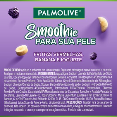 Sabonete Liq.palmolive 250ml Smoothie Cremos