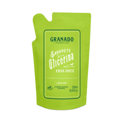 Sabonete Liq.granado 300ml Glic.erva D.ref
