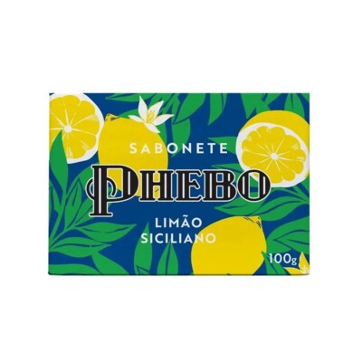 Sabonete Barra Phebo 100g Limao Siciliano