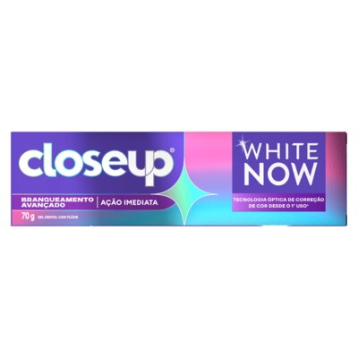 Gel Dental Closeup 70g White Now Acao