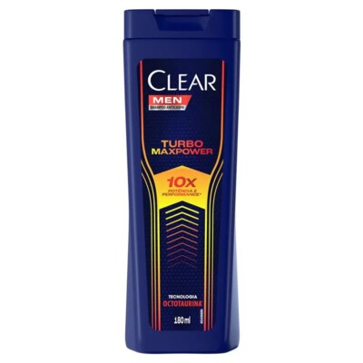 Shampoo Antic.clear 180ml Men Turbo Max