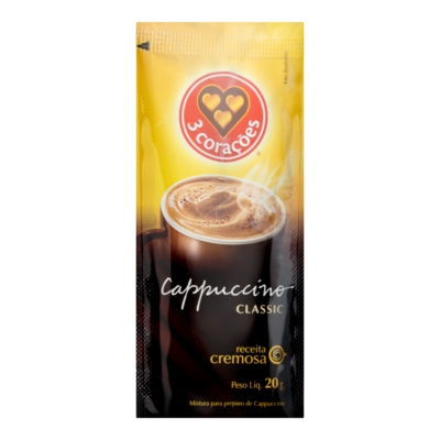 Cafe 3 Coracoes 20g Cappucc.classic
