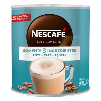 Cafe Nescafe 300g C/leite Lt