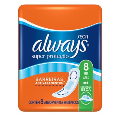 Abs.always 8un Bas.seca S/abas