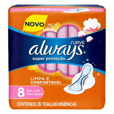 Abs.always 8un Suave C/abas