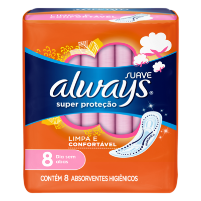 Abs.always 8un Suave S/abas