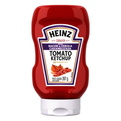 Ketchup Heinz 397g Bacon/cebola