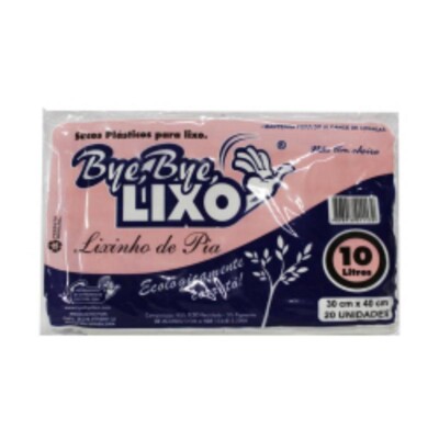 Saco de Lixo Roll Bye Bye 10l Pia