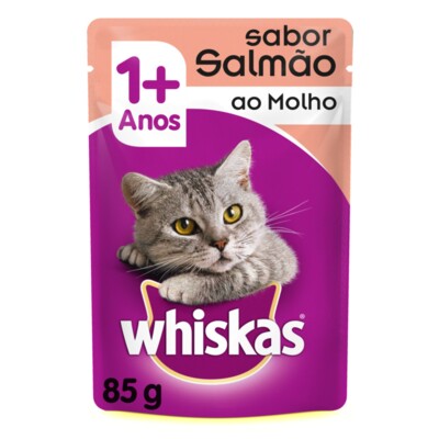 Racao Whiskas 85g Salmao