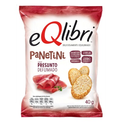 Biscoito Panetini Eqlibri 40g Pan.presunto