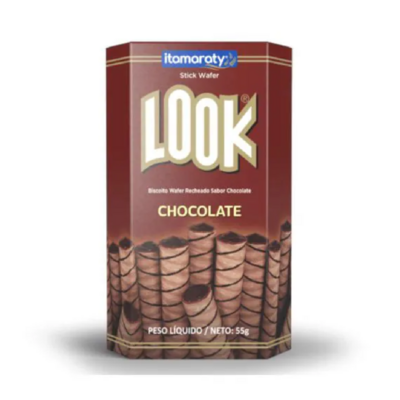 Biscoito Wafer Itamaraty Look 55g Chocolate