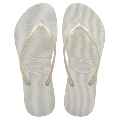 Sandalia Slim Havaianas Branco 33/34