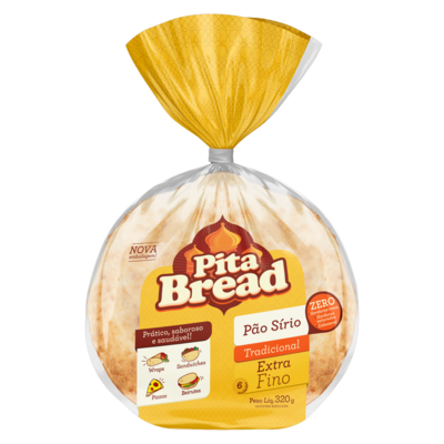 Pao Sirio Pita Bread 320g Extra Fino