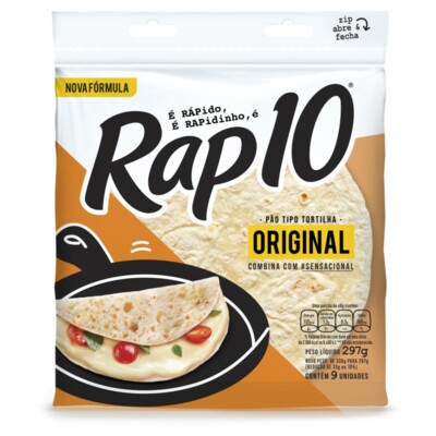 Pao Rap 10 297g Tradicional