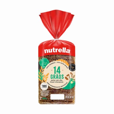 Pao Vitta Integ.nutrella 450g 14 Graos