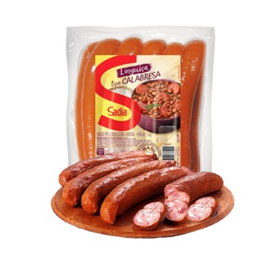 Linguica Tp Calabresa Sadia Kg
