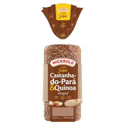 Pao de Forma Integ.wickbold 350g Castanha/quinoa
