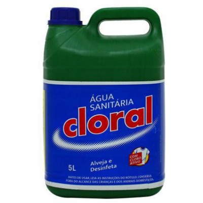 Agua Sanitaria Cloral 5l