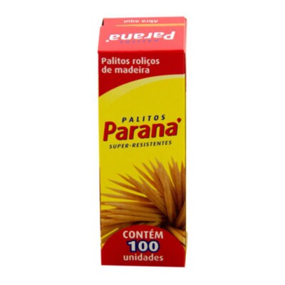 Palitos de Dente Parana 1un C/100