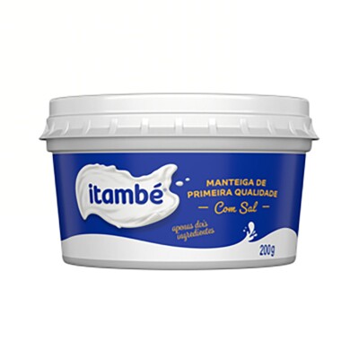 Manteiga C/sal Itambe 200g Pote