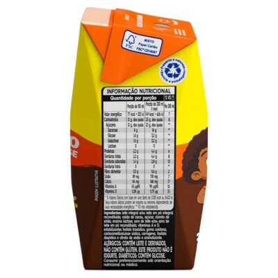 Bebida Lact.piracanjuba 200ml Chocolate Zero