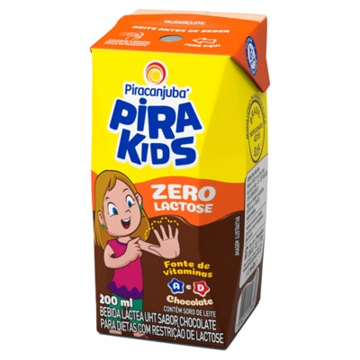Bebida Lact.piracanjuba 200ml Chocolate Zero