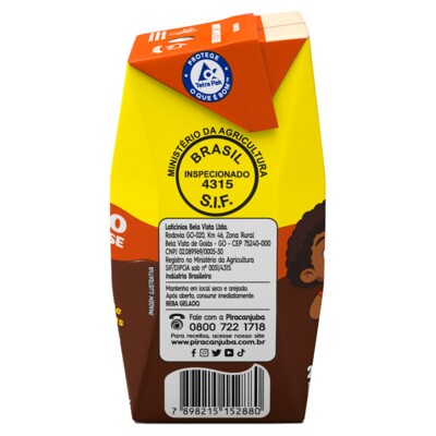 Bebida Lact.piracanjuba 200ml Chocolate Zero