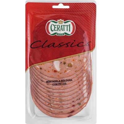 Mortadela Ceratti Bologna 150g Picles Fat.