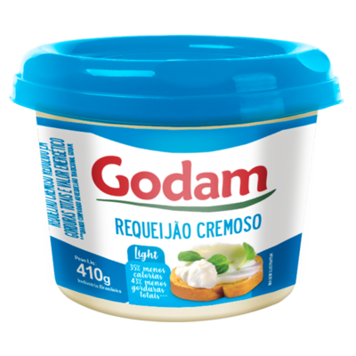 Requeijao Cremoso Godam 410g Light