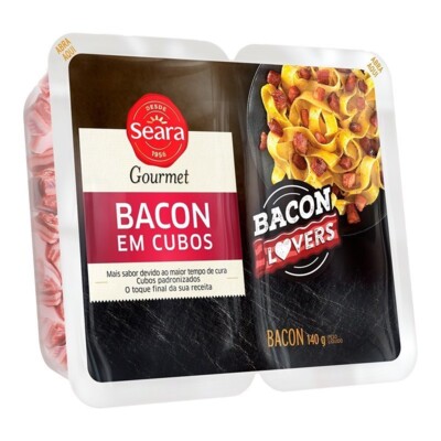 Bacon Seara 140g Cubos