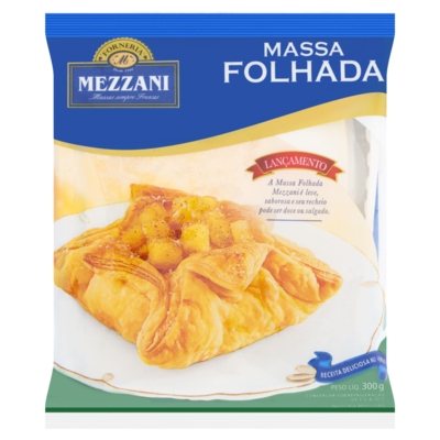 Massa Mezzani 300g Folhada
