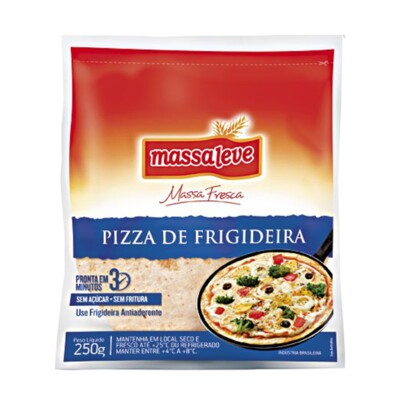 Pizza de Frigideira Massa Leve 250g